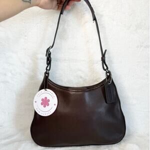 Vintage Coach y2k 2002 Legacy Hobo Mahogany Bag